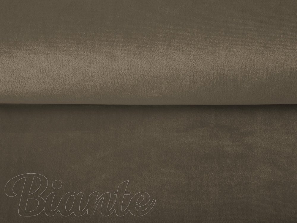 Dekoračná látka Zamat Velvet SV-031 Hnedá khaki - šírka 150 cm - detail 2 - Biante.sk