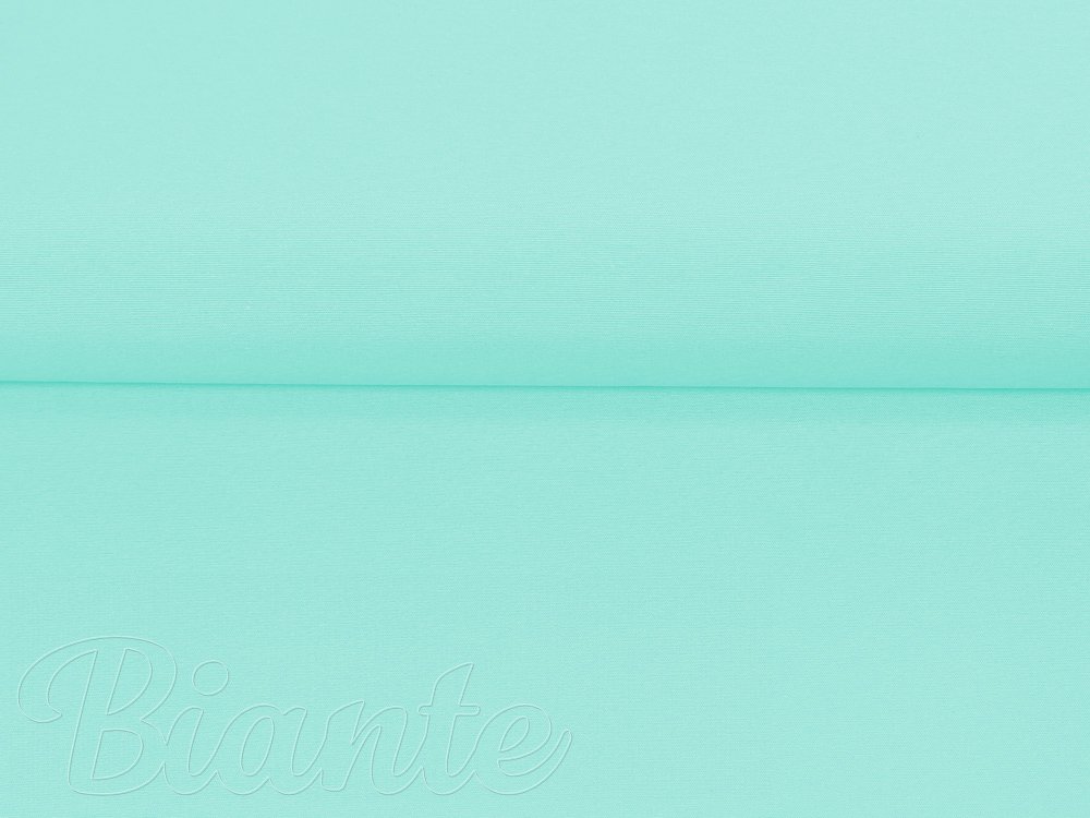 Dekoračná jednofarebná látka Leona LN-053 Svetlá mintová - šírka 140 cm - detail 5 - Biante.sk