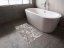 Kúpeľňová penová rohož / predložka PRO-016 Veľké kamene - sivá - metráž šírka 65 cm - detail 2 - Biante.sk