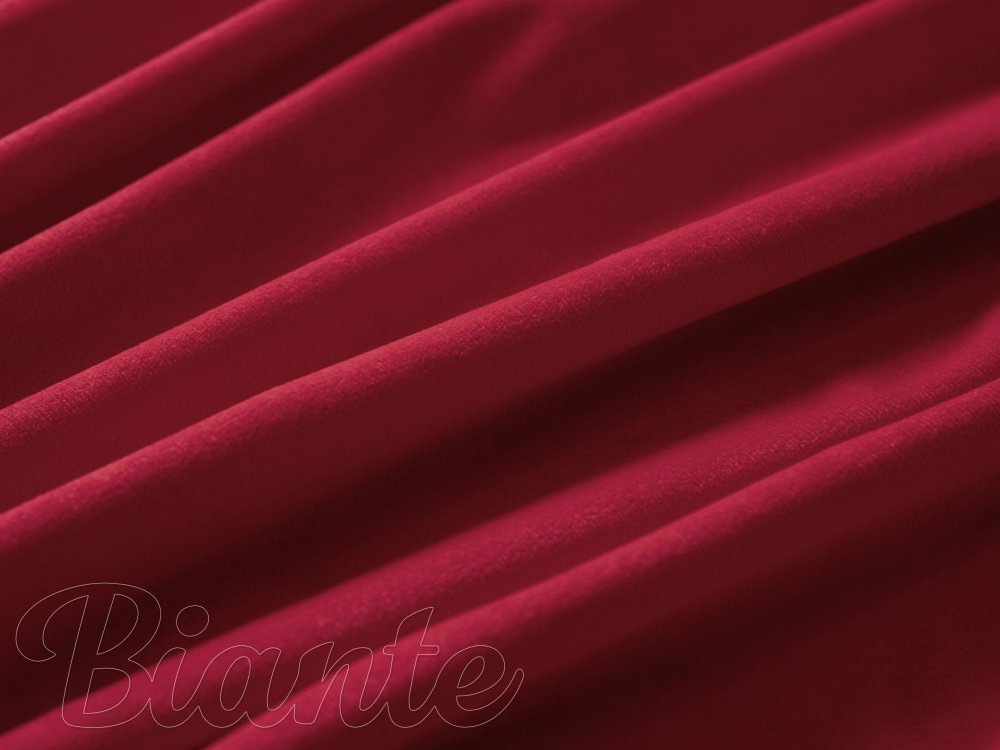 Zamatová látka Velvet Prémium SVP-007 Malinovo červená - šírka 145 cm a 280 cm - detail 4 - Biante.sk