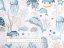 Detská bavlnená látka/plátno Sandra SA-442 Morský svet modrý na bielom - šírka 160 cm - detail 3 - Biante.sk