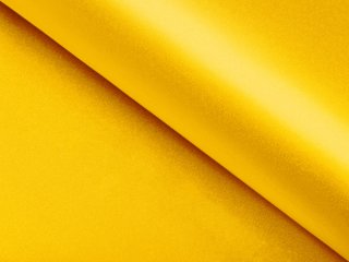 Látka polyesterový satén LUX-L041 Kanárkově žlutá - šířka 150 cm - detail 2 - Biante.cz