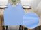 Bavlnený behúň na stôl Moni MOD-509 Nebeská modrá - Biante.sk