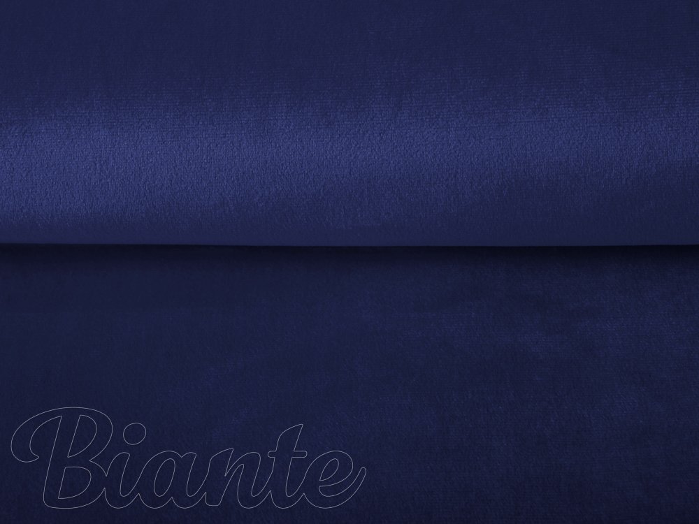 Dekoračná látka Zamat Velvet SV-026 Tmavá kráľovská modrá II - šírka 150 cm - detail 2 - Biante.sk