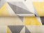 PVC obrus Žlto-sivé trojuholníky PV-090 - metráž š. 140 cm - detail 1 - Biante.sk