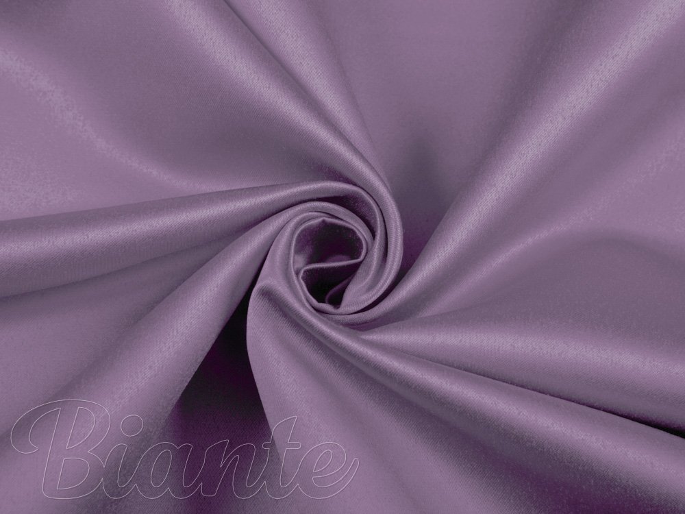 Látka polyesterový satén LUX-027 Fialová lila - šírka 150 cm - detail 1 - Biante.sk