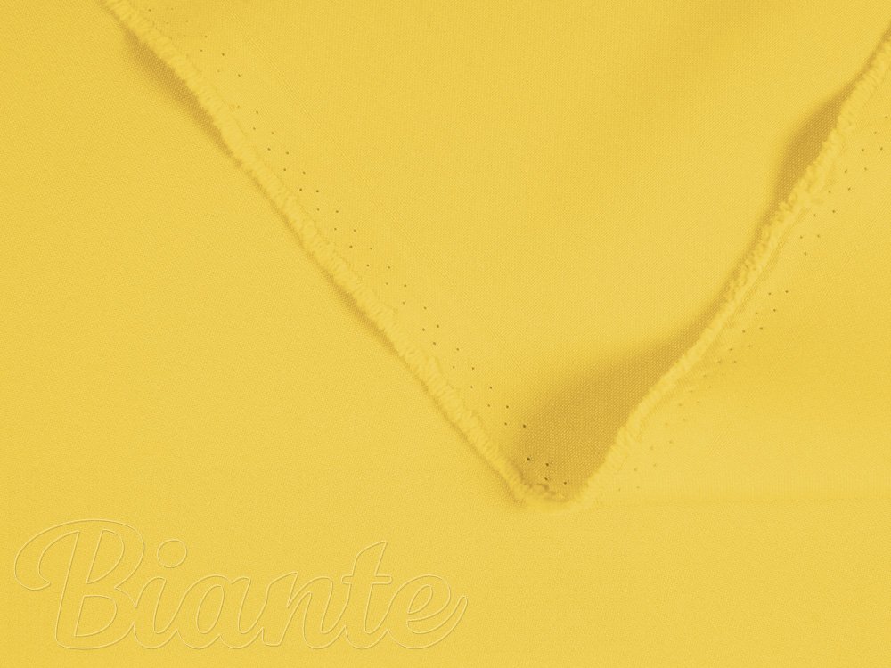 Dekoračná jednofarebná látka Rongo RG-050 Svetlo žltá - šírka 150 cm - detail 2 - Biante.sk