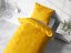 Bavlnené jednofarebné posteľné obliečky Moni MOD-501 Sýto žlté - detail 2 - Biante.sk