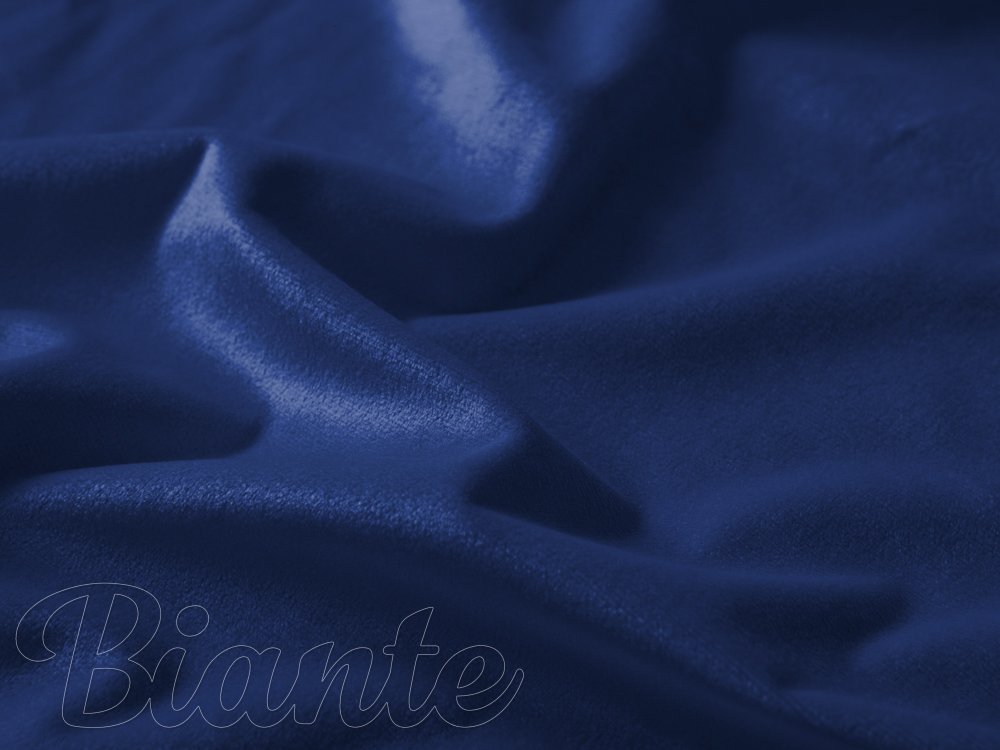 Dekoračná látka Zamat Velvet SV-006 Námornícka modrá - šírka 150 cm - detail 3 - Biante.sk