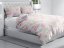 Bavlnené posteľné obliečky Sandra SA-140 Veľké ružové kvety na bielom - detail 1 - Biante.sk