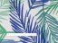 PVC obrus Modro-zelené palmové listy PV-075 - metráž š. 140 cm - detail 2 - Biante.sk