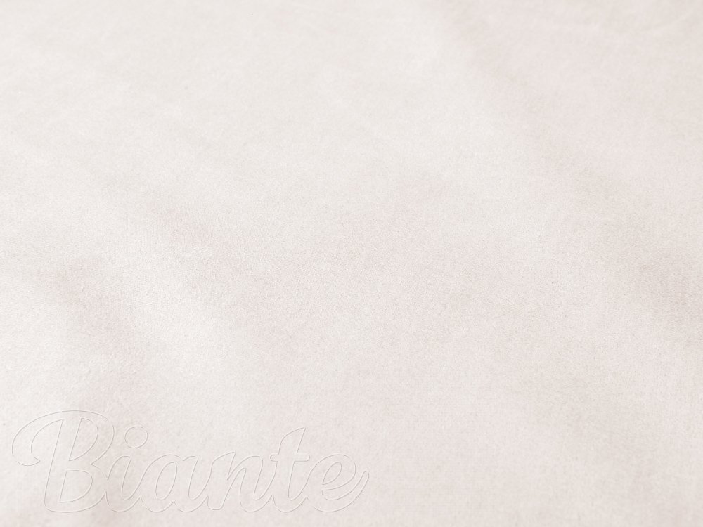 Poťahová látka/imitácia brúsenej kože Alcantara ALC-003 Krémová - šírka 145 cm - detail 6 - Biante.sk