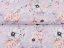 Dekoračná látka PML-069 Ružové kvety na sivofialovom - šírka 150 cm - detail 3 - Biante.sk