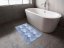 Kúpeľňová penová rohož / predložka PRO-035 Modro-biele vlnky - metráž šírka 65 cm - detail 2 - Biante.sk