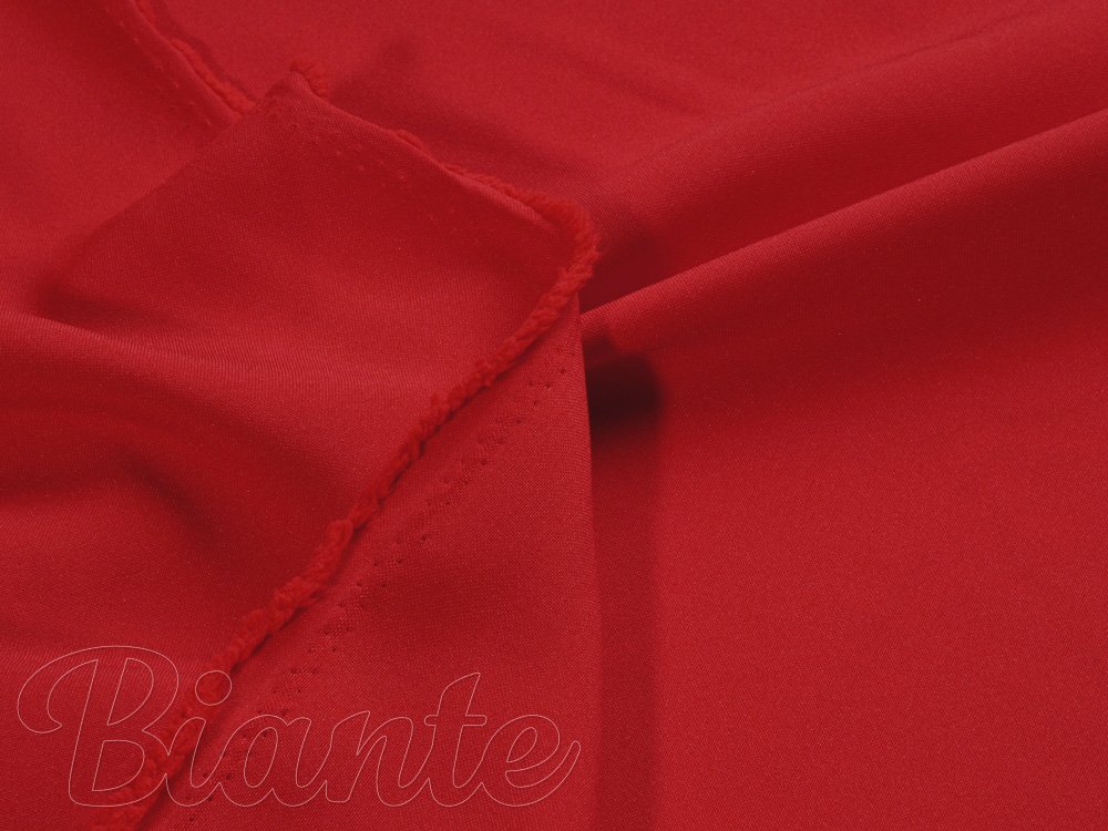 Dekoračná jednofarebná látka Rongo RG-060 Červená - šírka 150 cm - detail 2 - Biante.sk