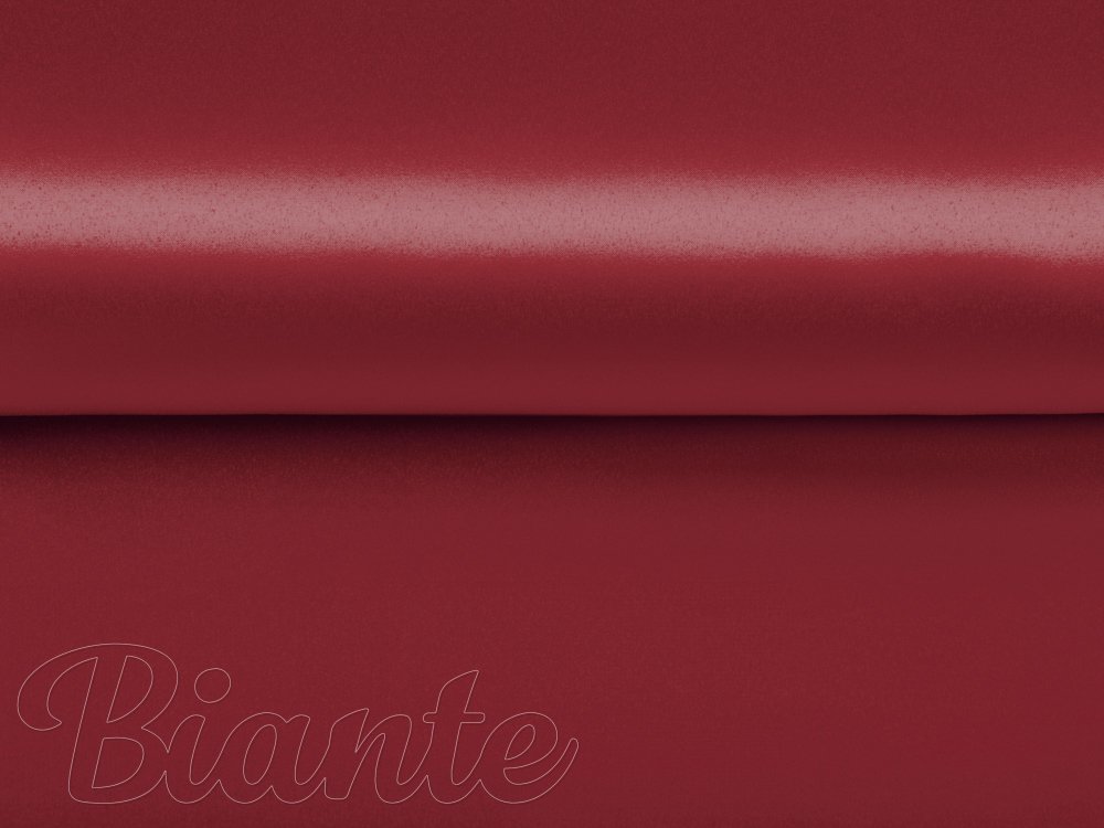 Látka polyesterový satén LUX-036 Vínově červená - šířka 150 cm - detail 4 - Biante.cz