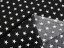 Bavlnená látka/plátno Sandra SA-021 Biele hviezdičky na čiernom - šírka 160 cm - detail 2 - Biante.sk
