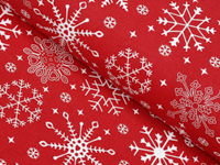Vánoční látky - Druh materiálu - Polyester