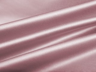 Látka polyesterový satén LUX-008 Starorůžová - šířka 150 cm