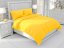 Bavlnené jednofarebné posteľné obliečky Moni MO-001 Žlté - Biante.sk