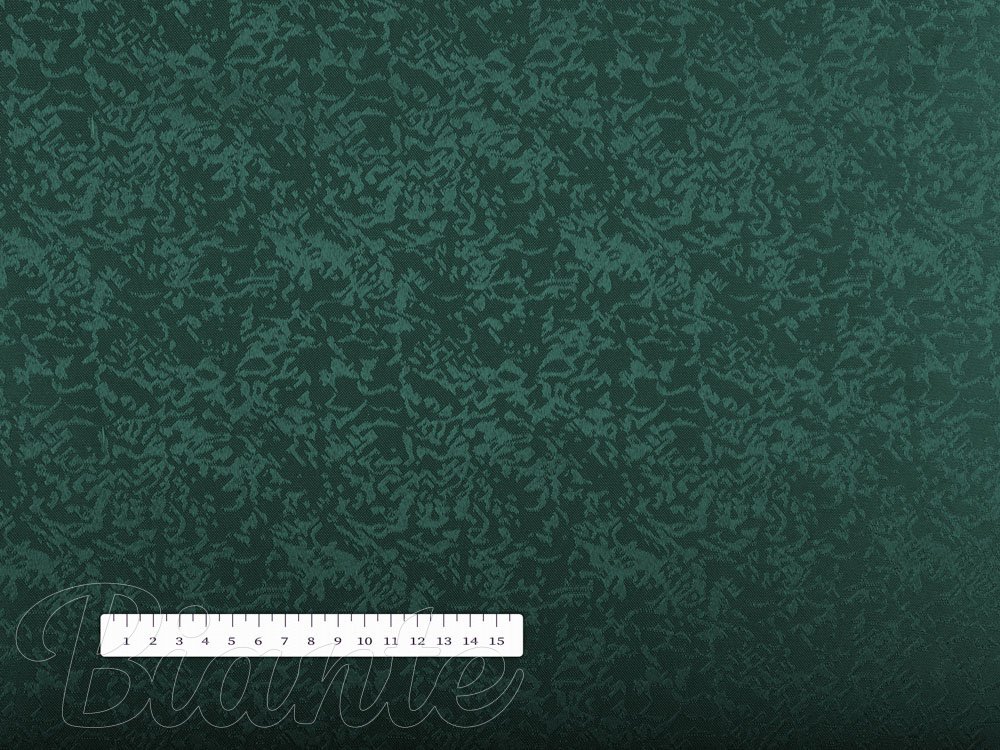 Teflonová látka na ubrusy TF-035 Venezia smaragdově zelená - šířka 320 cm - detail 4 - Biante.cz