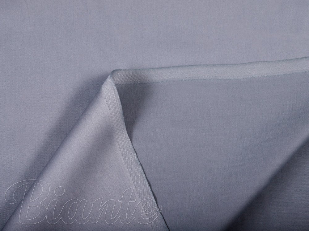 Látka bavlnený satén ST-003 Modrosivá - šírka 280 cm - detail 6 - Biante.sk