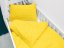 Dětské povlečení do postýlky Minky 3D puntíky MKP-015 Sytě žluté - Rozměr povlečení: Do postýlky 90x120 a 40x60 cm