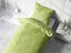 Bavlnené jednofarebné posteľné obliečky Moni MO-016 Olivovo zelené - detail 1 - Biante.sk