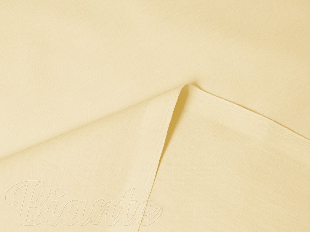 Bavlněná látka/plátno Torino TON-004 Pastelově žlutá - šířka 240 cm - detail 3 - Biante.cz