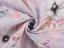 Dekoračná látka PML-069 Ružové kvety na sivofialovom - šírka 150 cm - detail 2 - Biante.sk