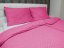 Hrejivé posteľné obliečky Minky 3D bodky MKP-020 Ružovo fialové - detail 1 - Biante.sk
