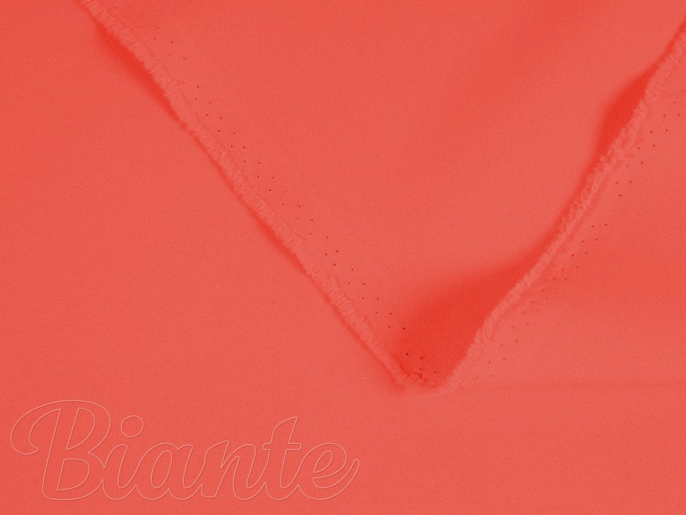 Dekoračná jednofarebná látka Rongo RG-037 Koralová - šírka 150 cm - detail 2 - Biante.sk