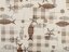 Kúpeľňová penová rohož / predložka PRO-060 Morské ryby a hviezdice na krémovom - metráž šírka 65 cm - detail 3 - Biante.sk