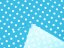Bavlnená látka/plátno Sandra SA-135 Biele bodky na modrom - šírka 150 cm - detail 4 - Biante.sk