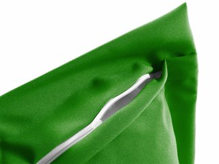 Dekoračná obliečka na vankúš s lemom Rongo RG-061 Sýto zelená - detail 1 - Biante.sk