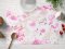 Dekoračné prestieranie na stôl PM-030 Ružové maľované kvety - Biante.sk