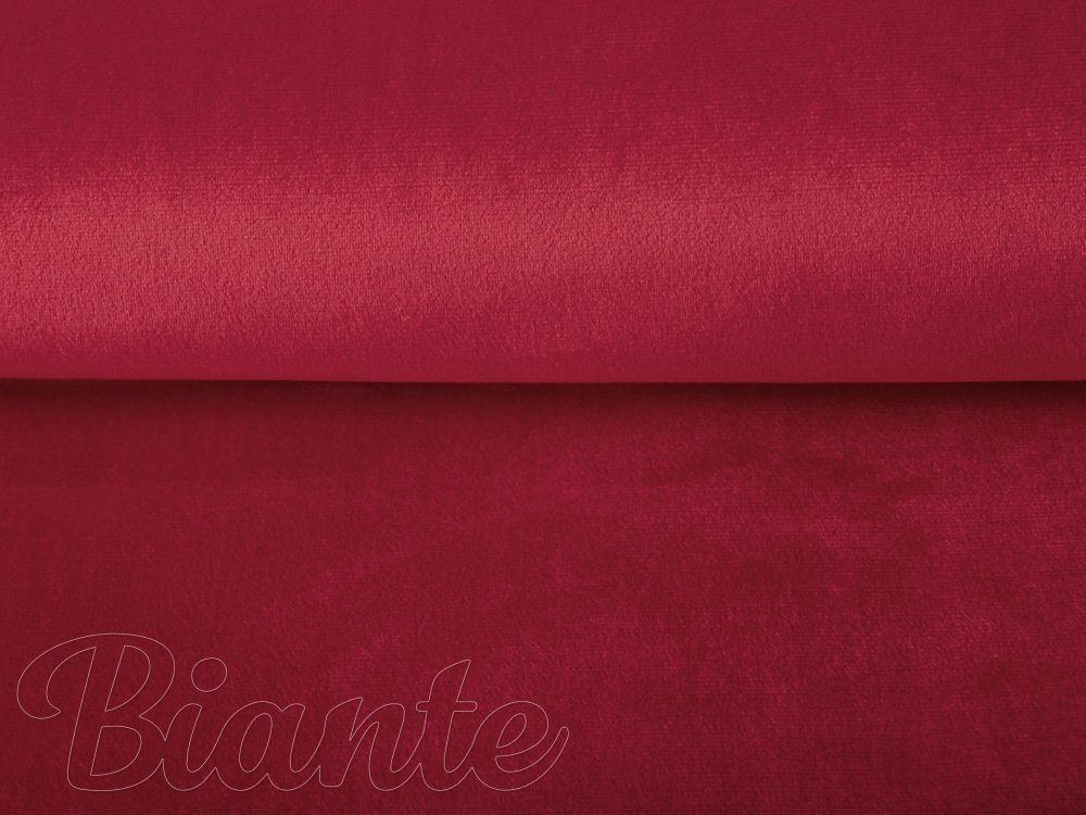 Sametová látka Velvet Premium SVP-007 Malinově červená - šířka 145 cm a 280 cm - detail 2 - Biante.cz