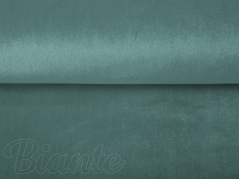 Sametová látka Velvet Premium SVP-022 Ledově zelená - šířka 145 cm - detail 2 - Biante.cz