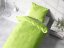 Bavlnené jednofarebné posteľné obliečky Moni MO-017 Žiarivo zelené - detail 1 - Biante.sk