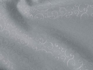 Teflónová látka na obrusy TF-086 Ornamenty na sivom - šírka 160 cm - detail 1 - Biante.sk