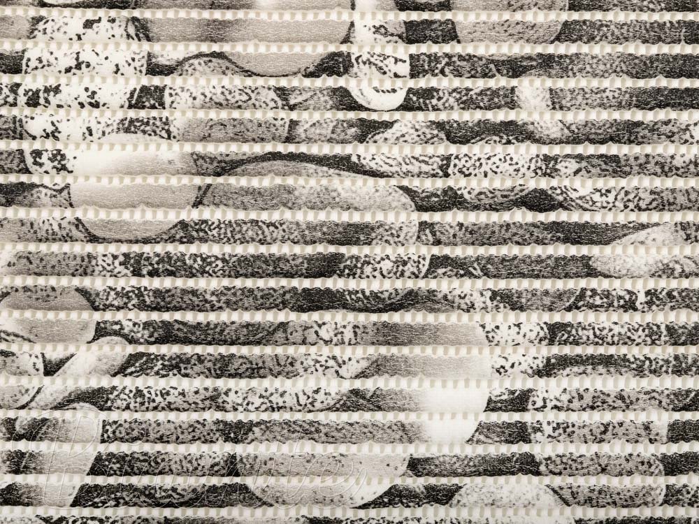Kúpeľňová penová rohož / predložka PRO-070 Sivé riečne kamene - metráž šírka 65 cm - detail 3 - Biante.sk
