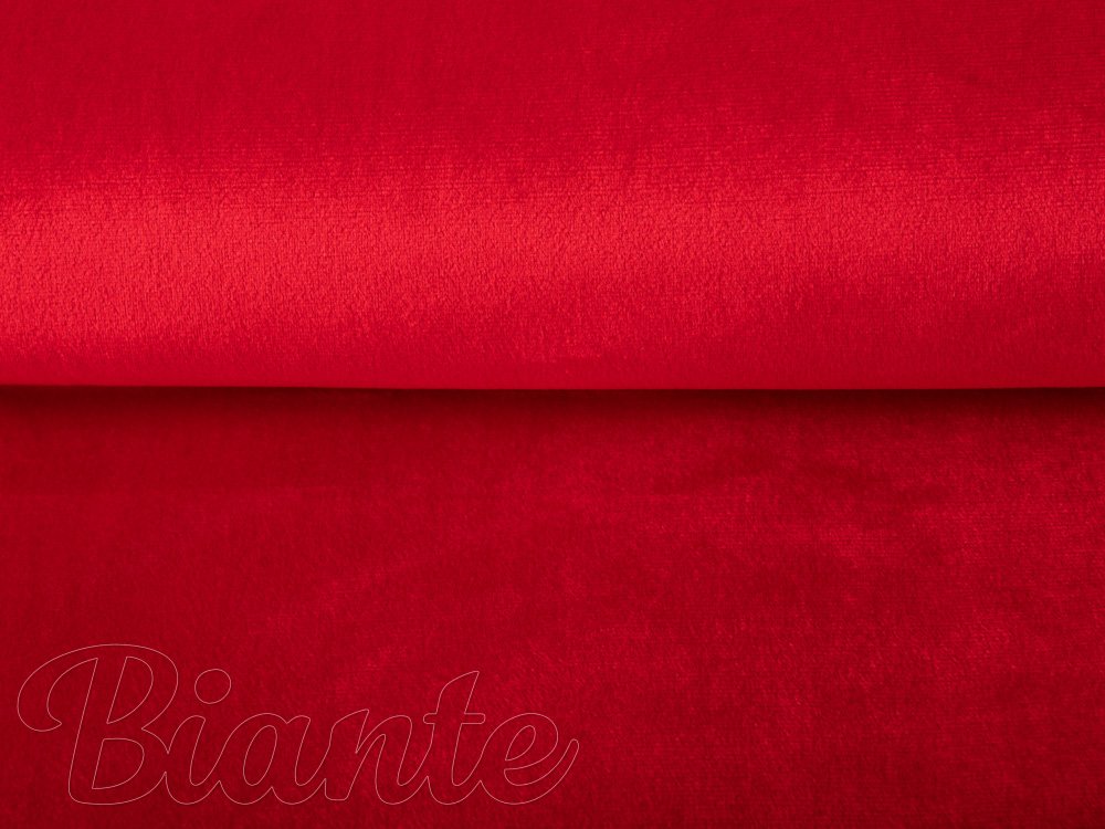 Dekoračná látka Zamat Velvet SV-001 Červená - šírka 150 cm - detail 2 - Biante.sk