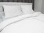 Hrejivé posteľné obliečky Minky 3D bodky MKP-033 Snehovo biele - detail 1 - Biante.sk