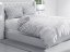 Bavlnené posteľné obliečky Sandra SA-286 Sivé bodky na bielom - detail 1 - Biante.sk