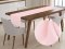 Dekoračný behúň na stôl Rongo RG-062 Cukrovo ružový - Biante.sk