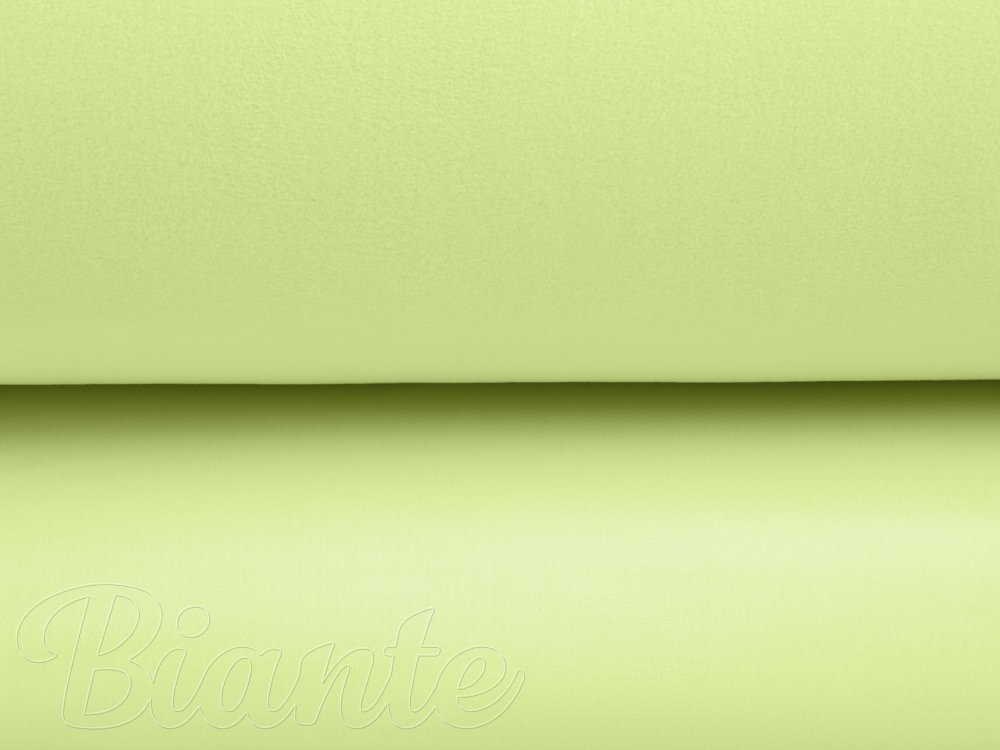 Polar fleece antipilling PF-006 Pastelově zelený – metráž š. 160 cm - detail 4 - Biante.cz