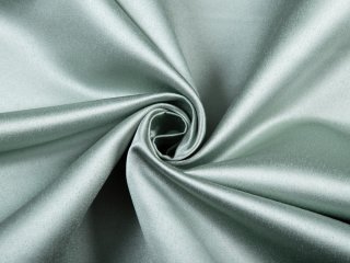 Látka polyesterový satén LUX-003 Ledově zelená - šířka 150 cm - detail 1 - Biante.cz