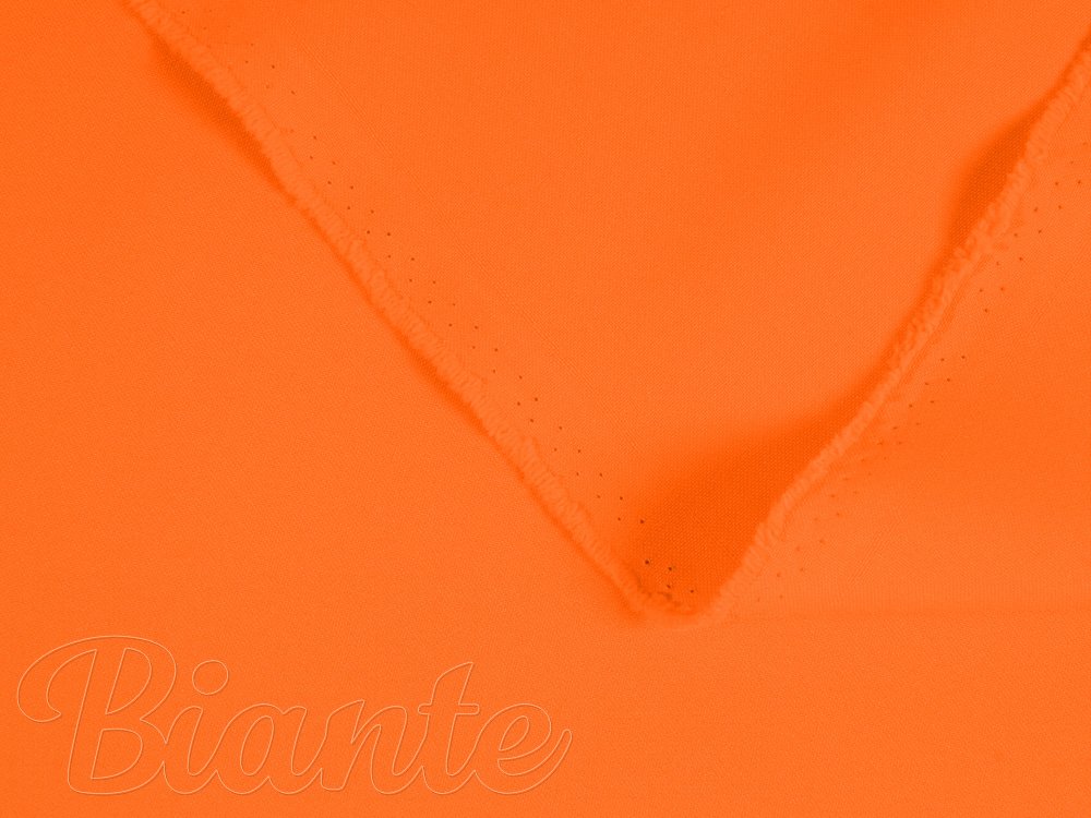 Dekorační jednobarevná látka Rongo RG-035 Oranžová - šířka 150 cm - detail 2 - Biante.cz