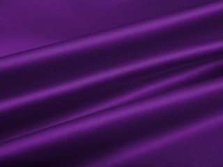 Látka polyesterový satén LUX-L044 Zářivě fialová - šířka 150 cm - Biante.cz