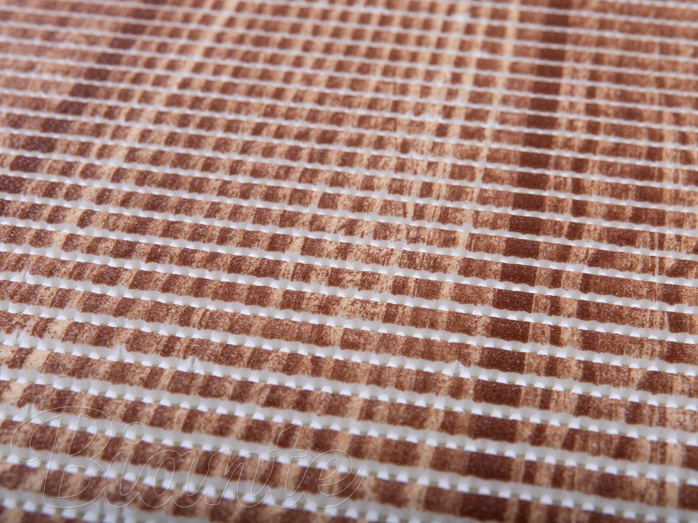 Kúpeľňová penová rohož / predložka PRO-018 Hnedý drevodekor - metráž šírka 65 cm - detail 5 - Biante.sk